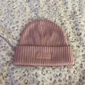 PINK pink beanie (never worn)